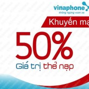 VNPT Vinaphone khuyến mãi nạp thẻ ngày vàng 04/9/2015